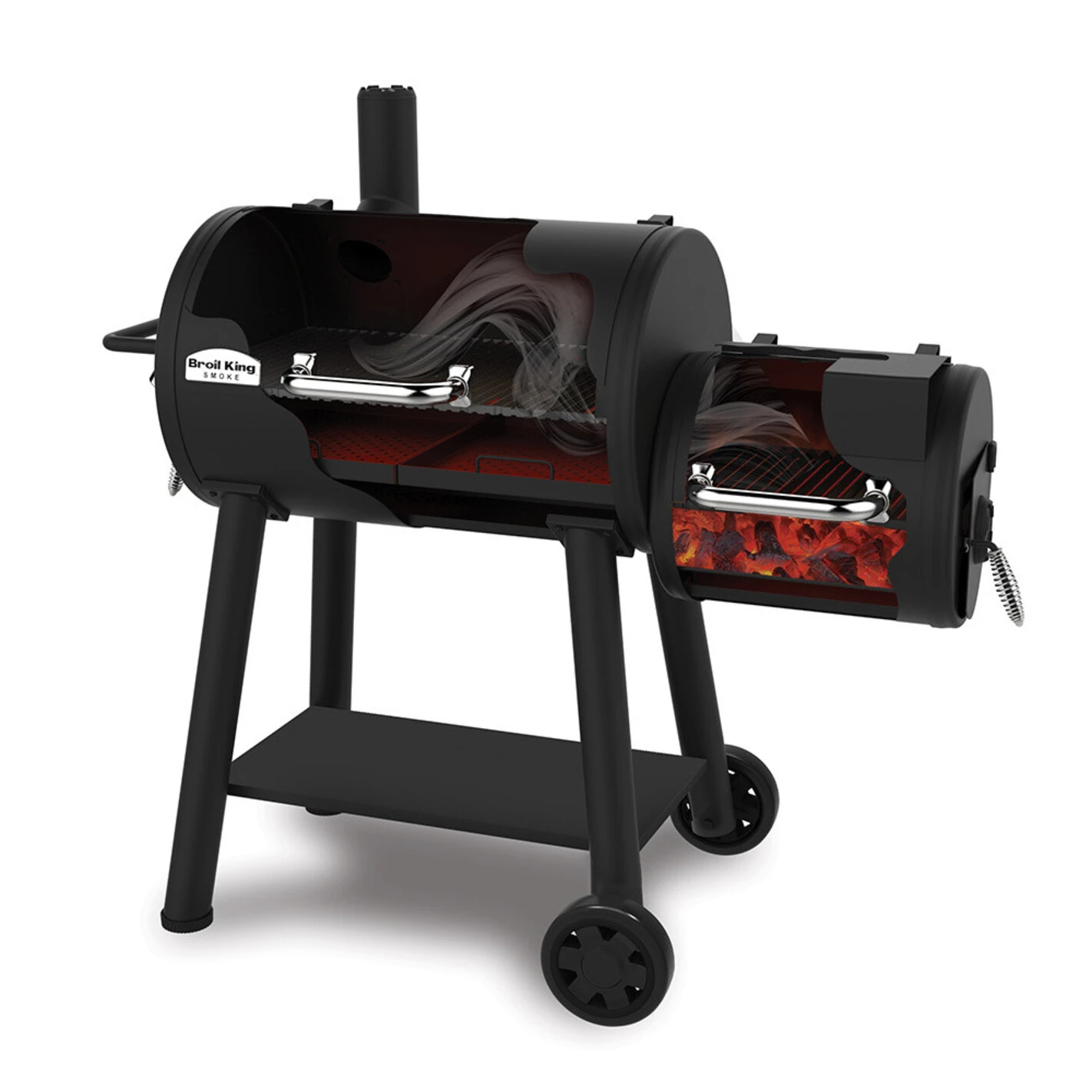 Barbecue Charbon Smoke Offset 500 - Broil King – Image 5