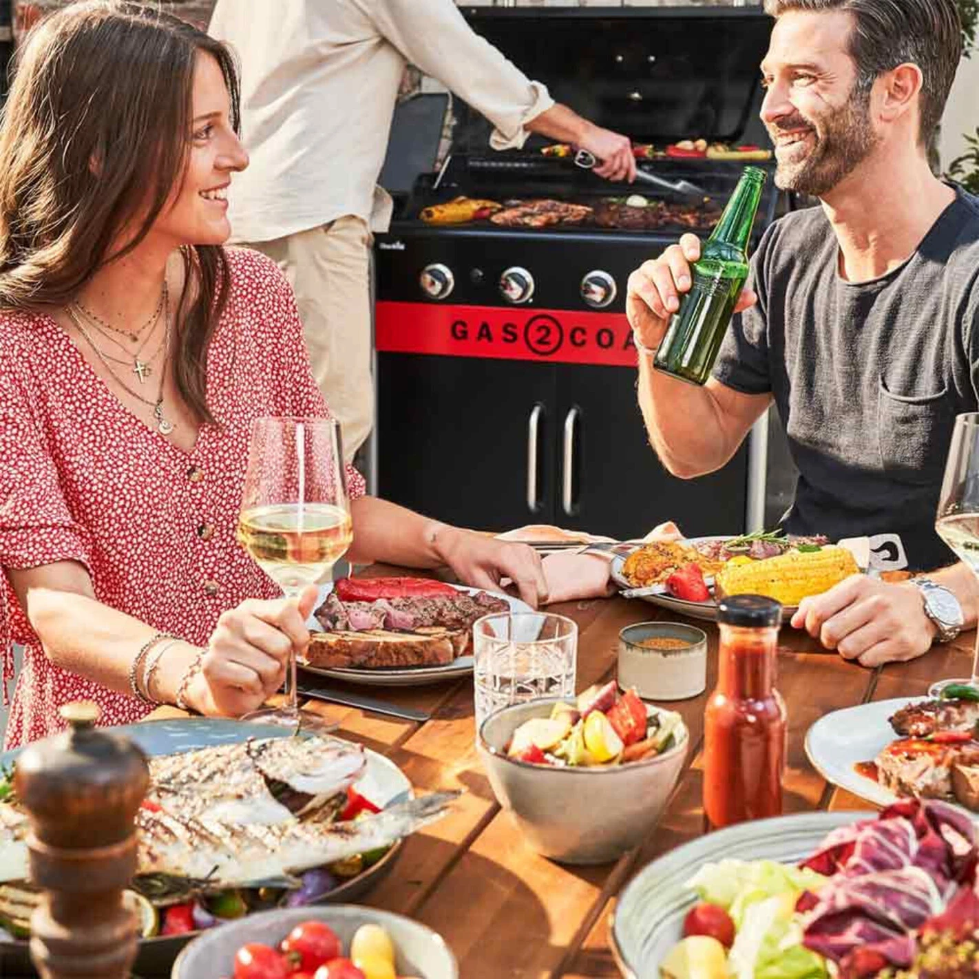 Barbecue Hybride Gaz Et Charbon Gas2Coal 440 - Char-Broil – Image 6