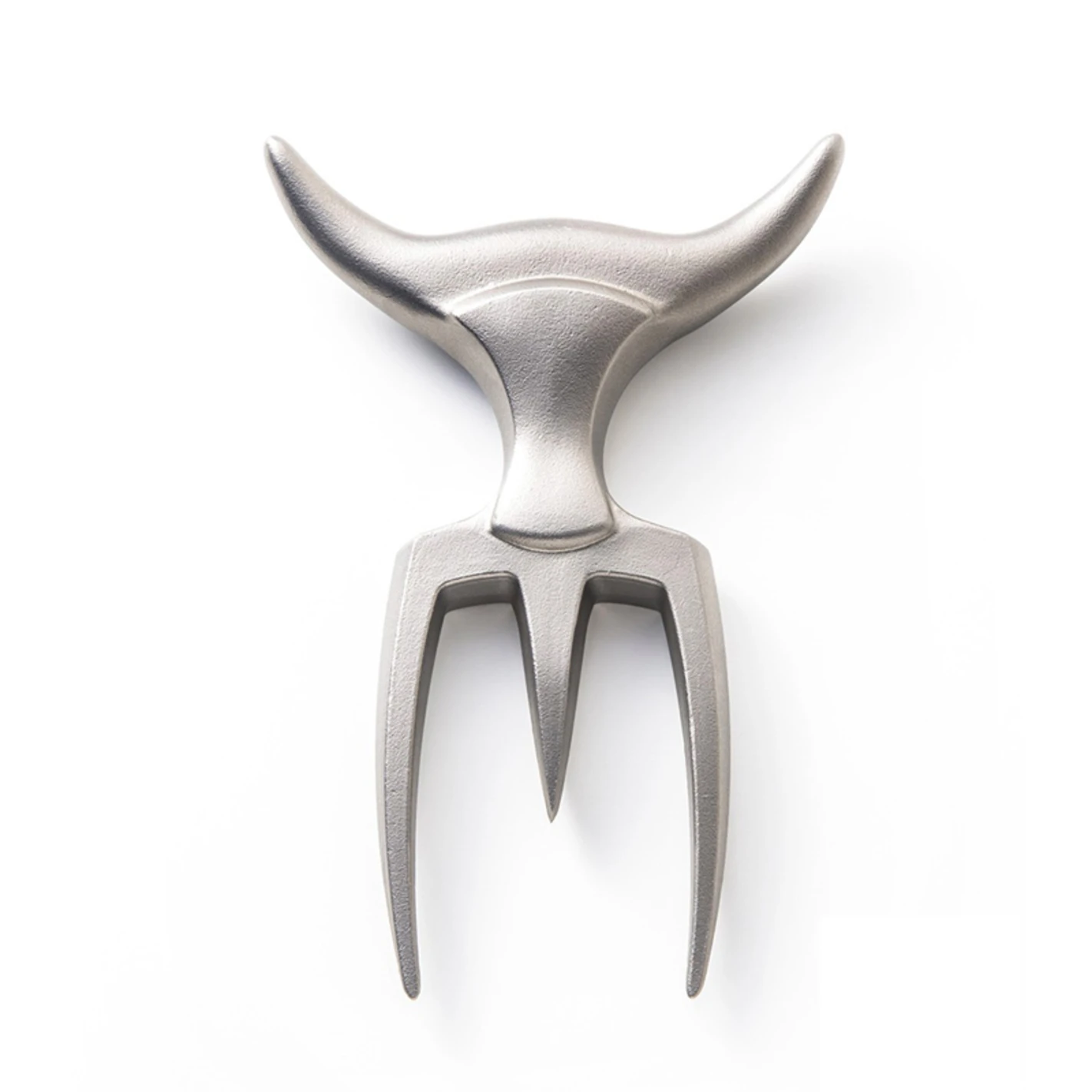 Fourchette Ă Viande Inox Brut + Support - Tridens