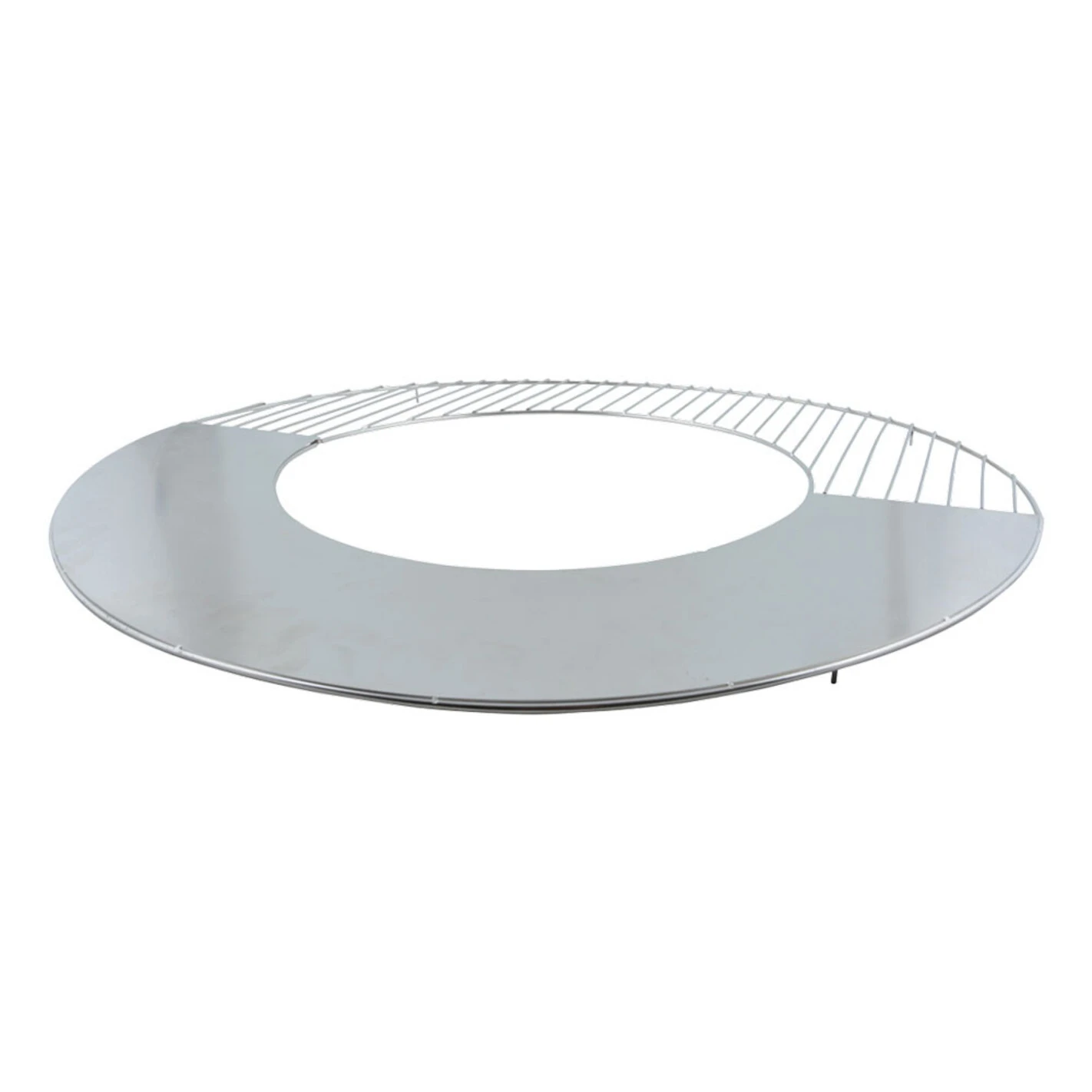 Grille + Plancha Inox Pour Brasero Rond 60 Cm - Esschert Design