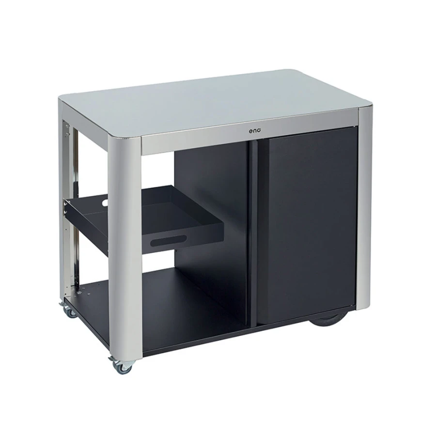 Kit Achille Porte + étagère En Acier Noir - ENO – Image 2